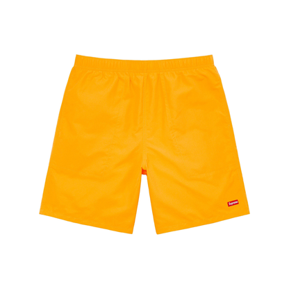Supreme Nylon Water Short Yellow Front