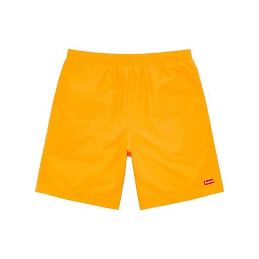 Supreme Nylon Water Short Yellow Front