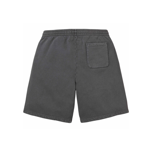Supreme Overdyed Small Box Sweatshort Black Back