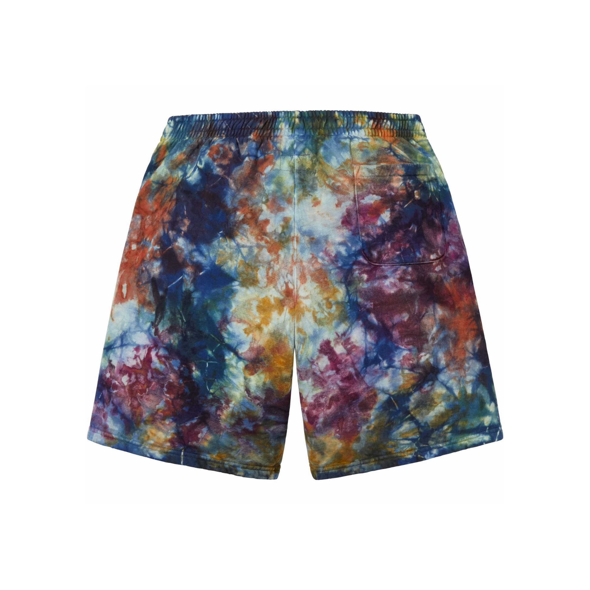 Supreme Overdyed Small Box Sweatshort Multicolor Back