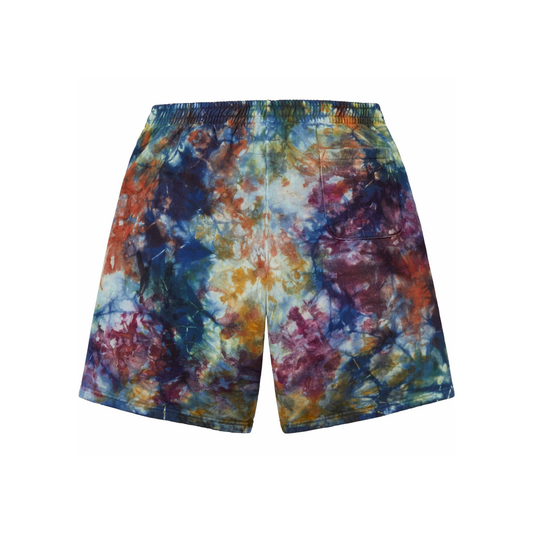 Supreme Overdyed Small Box Sweatshort Multicolor Back