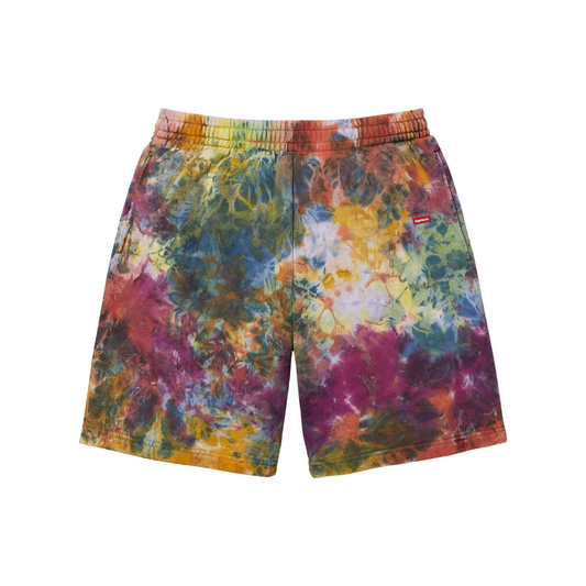 Supreme Overdyed Small Box Sweatshort Multicolor Front