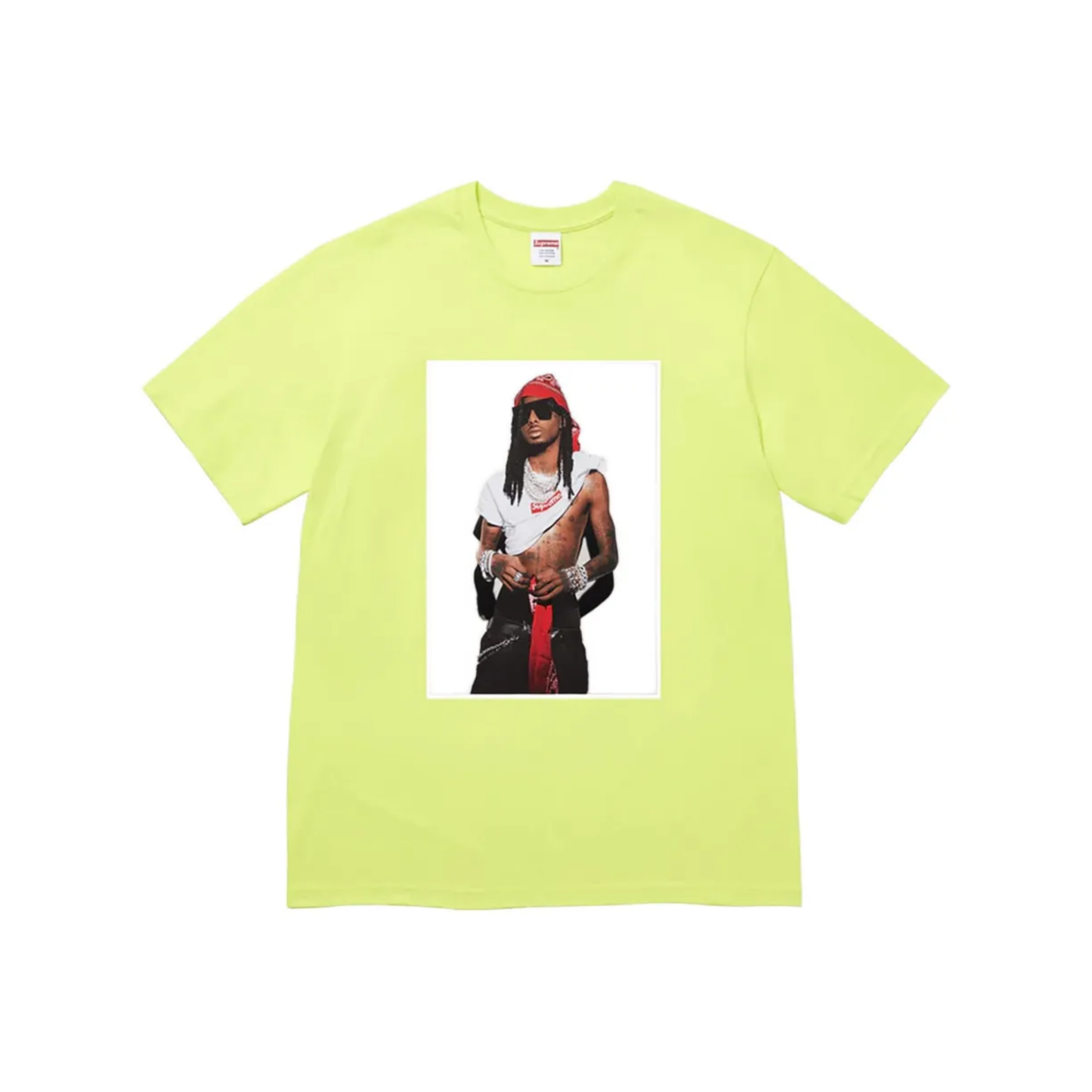 Supreme Playboi Carti Tee Pale Green Front