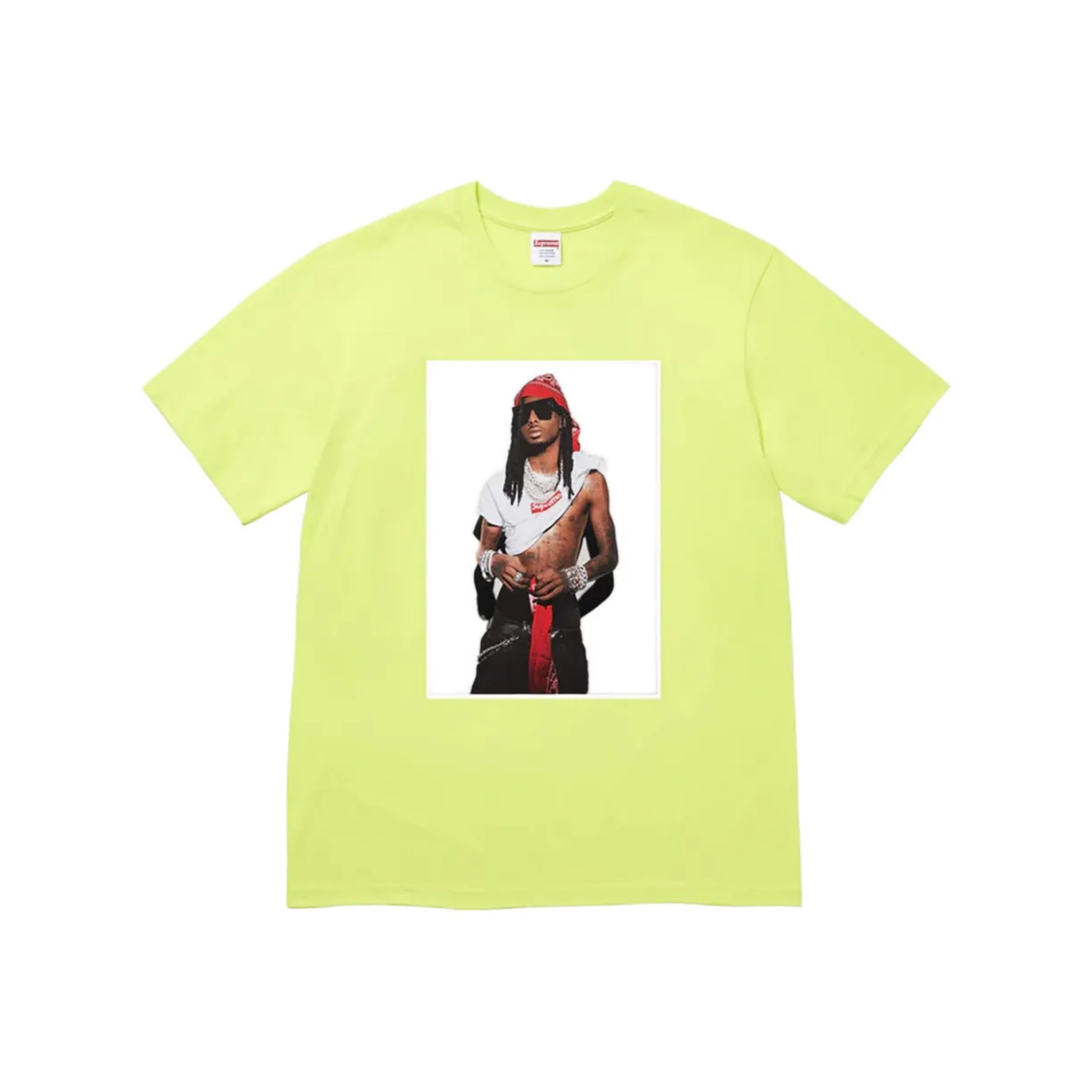 Supreme Playboi Carti Tee Pale Green Front