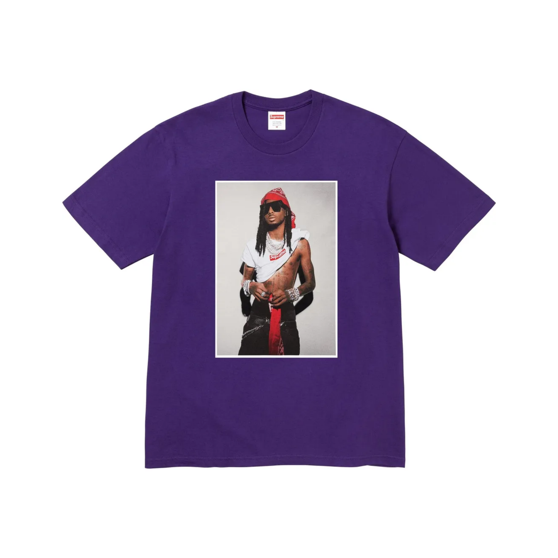 Supreme Playboi Carti Tee Purple Front