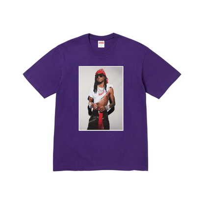 Supreme Playboi Carti Tee Purple Front