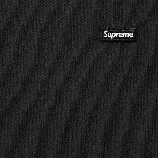 Supreme Small Box Tee Black Front Logo