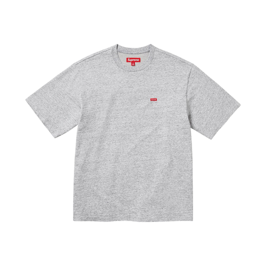 Supreme Small Box Tee Heather Grey Front