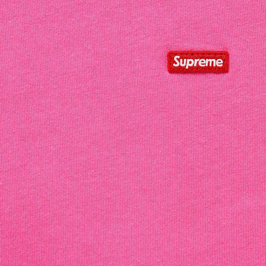 Supreme Small Box Tee Light Pink Front Logo