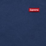 Supreme Small Box Tee Navy Front Logo