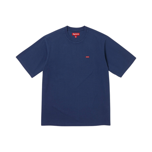 Supreme Small Box Tee Navy Front