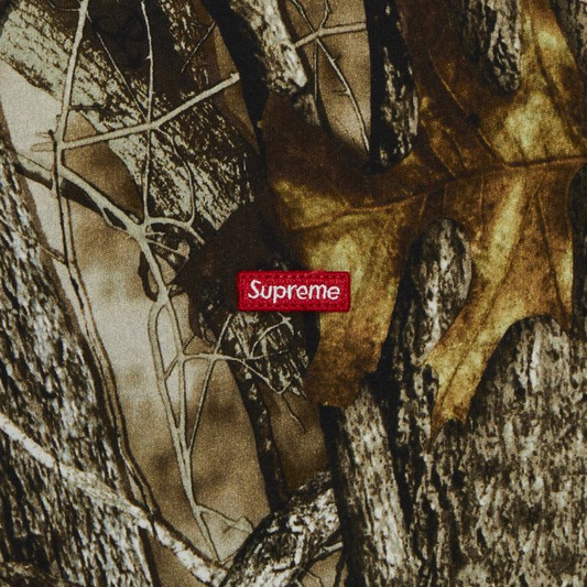 Supreme Small Box Tee TrueTimber HTC Fall Camo Front Logo