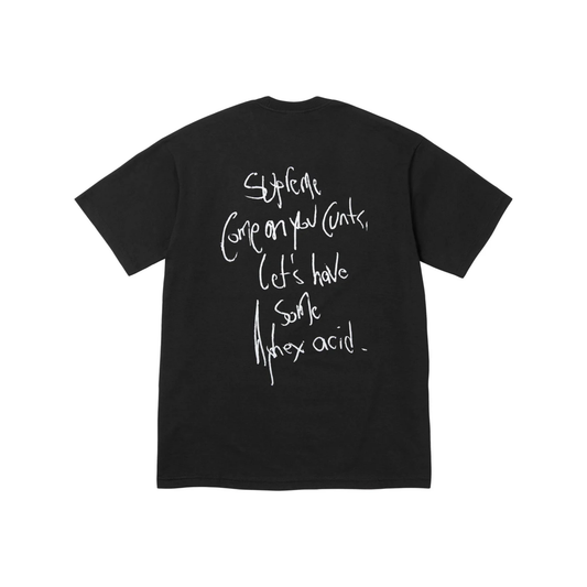Supreme x Aphex Twin Windowlicker Tee Black SS25 Back