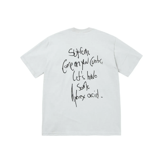 Supreme x Aphex Twin Windowlicker Tee Cement SS25 Back