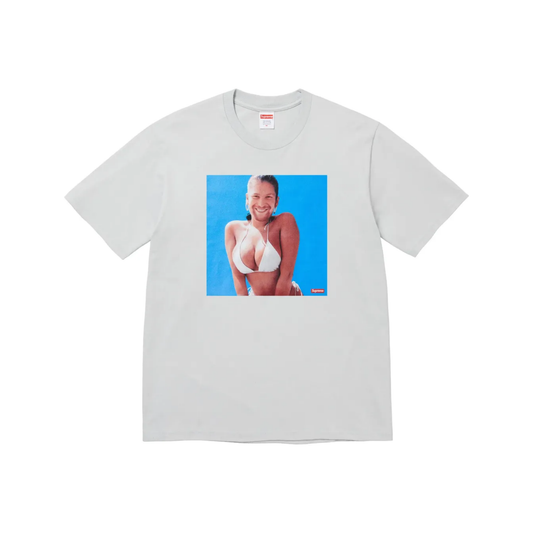 Supreme x Aphex Twin Windowlicker Tee Cement SS25 Front