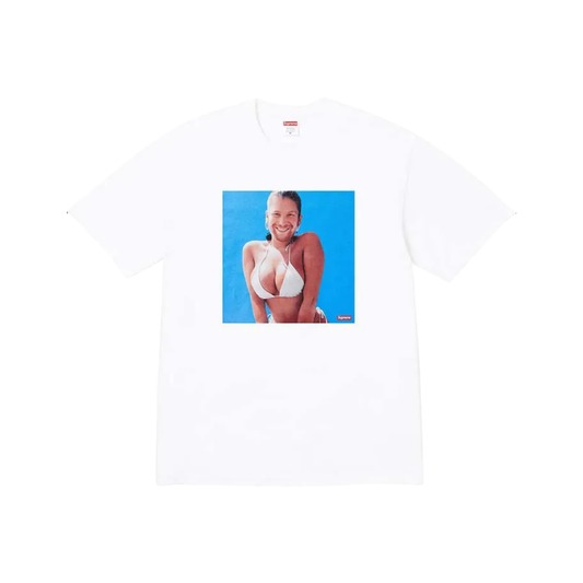 Supreme x Aphex Twin Windowlicker Tee White SS25 Front