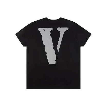 VLONE 3M Reflective Staple Tee Black Back