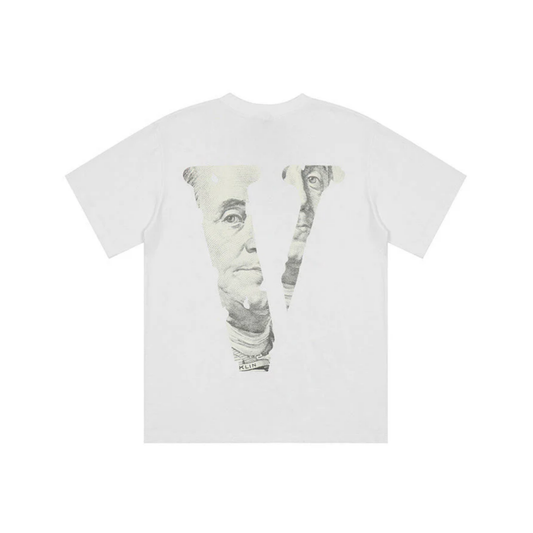 VLONE Dollar Logo Tee White Back