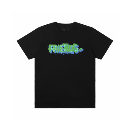 VLONE Friends Cyber Tee Black Green Front