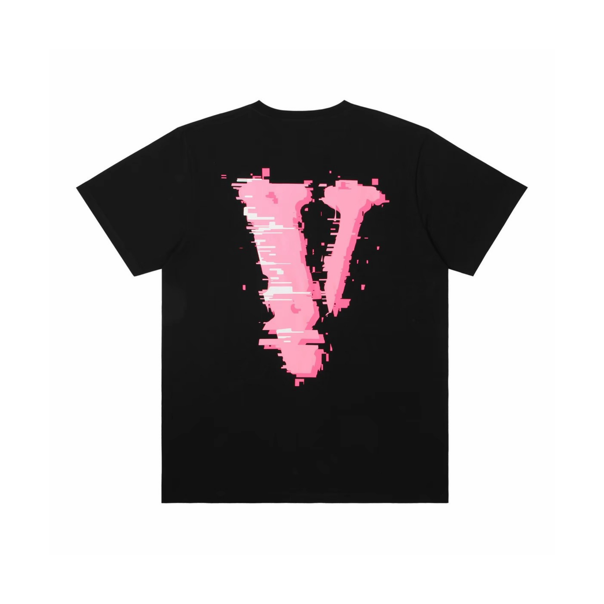 VLONE Friends Cyber Tee Black Pink Back