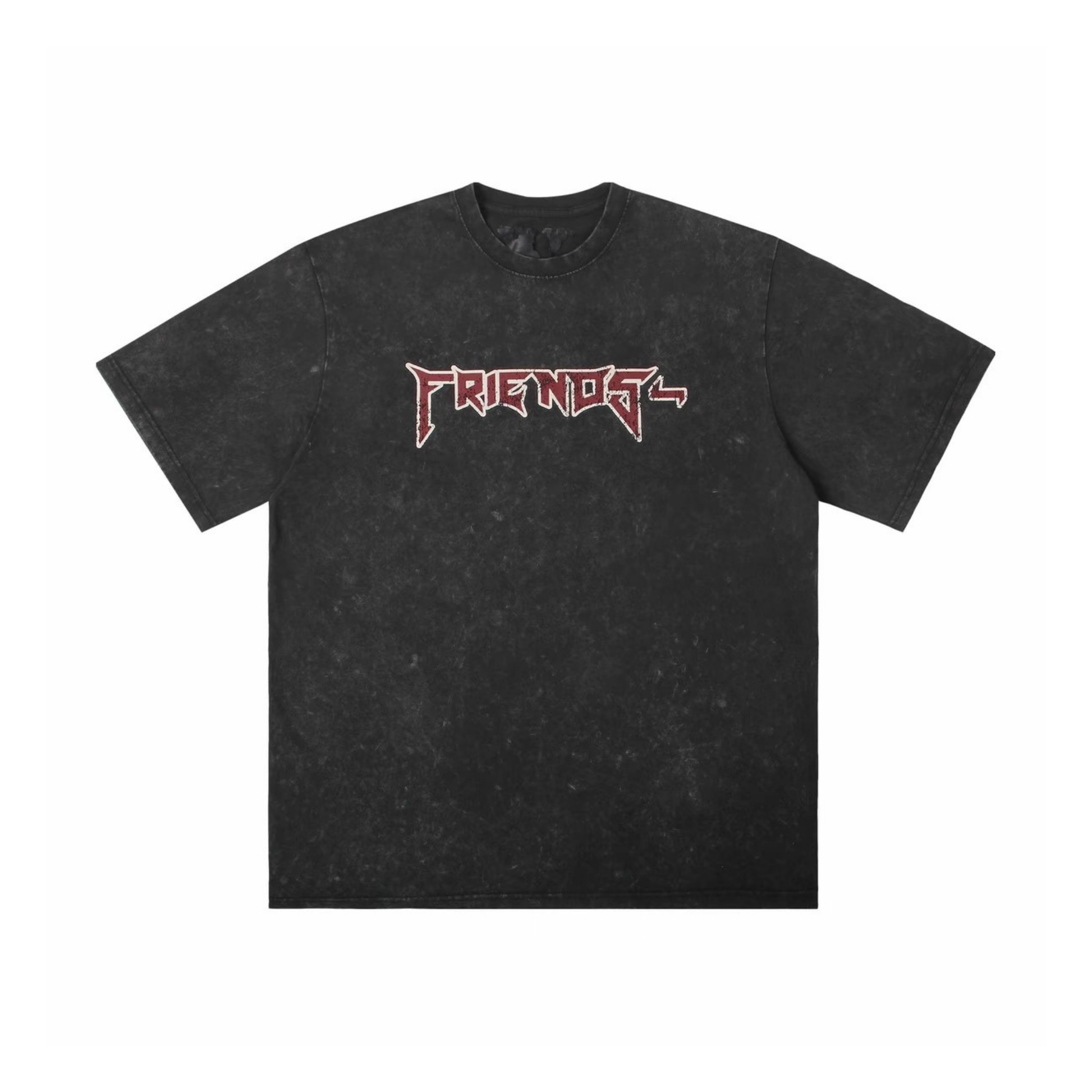 VLONE Friends Destroy Tee Black Front