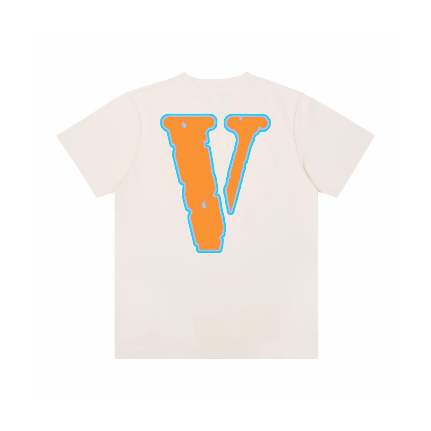 VLONE Friends Retro Tee Beige Back