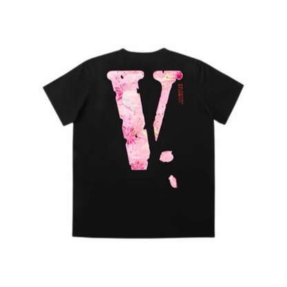 VLONE Friends Sakura Logo Tee Black Back
