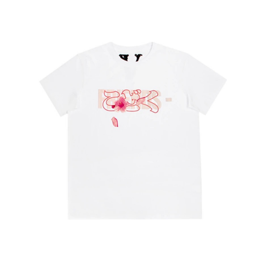 VLONE Friends Sakura Logo Tee White Front