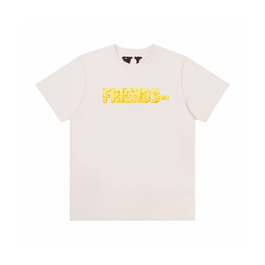 VLONE Friends Tee Beige Cheese Front