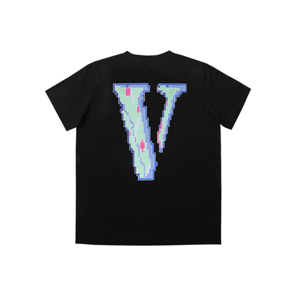VLONE Friends Tee Black Pixel Back
