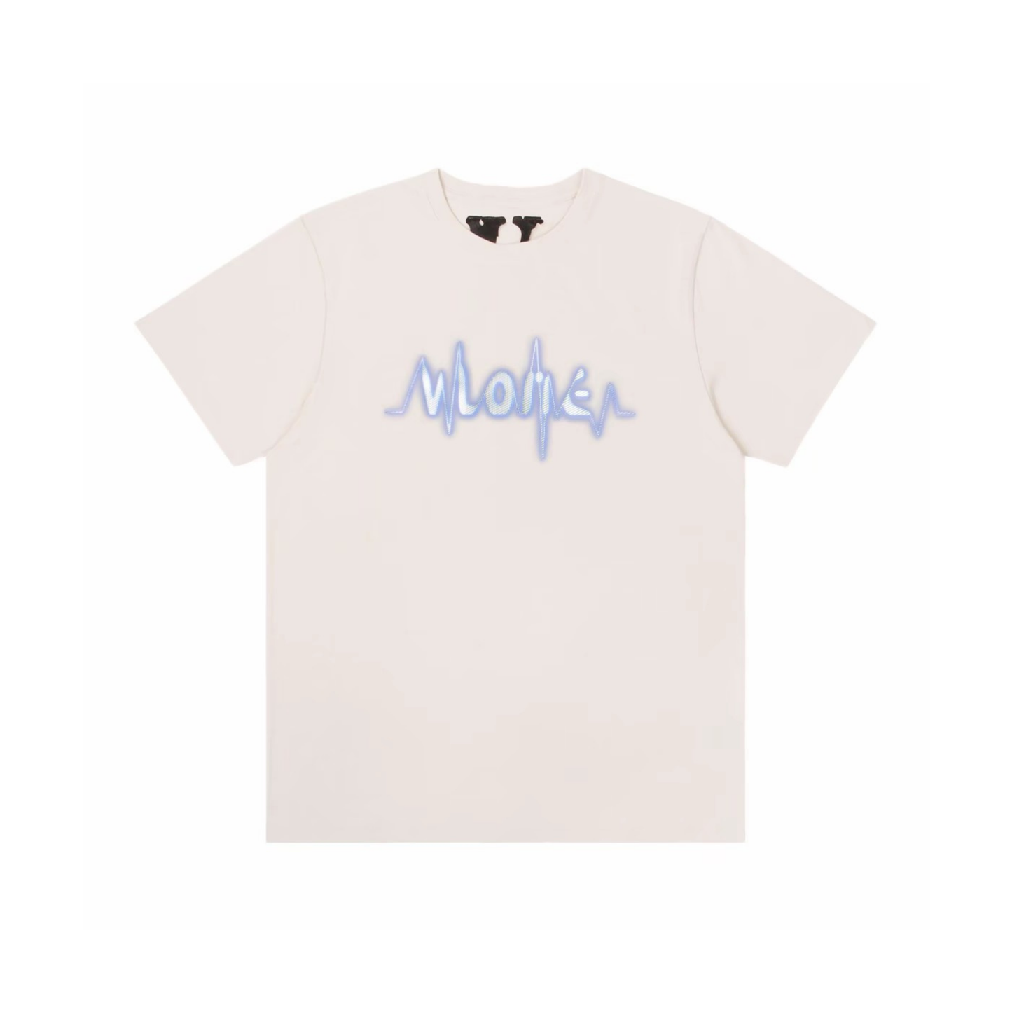 VLONE Holo ECG Tee Beige Front