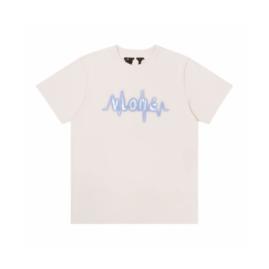 VLONE Holo ECG Tee Beige Front
