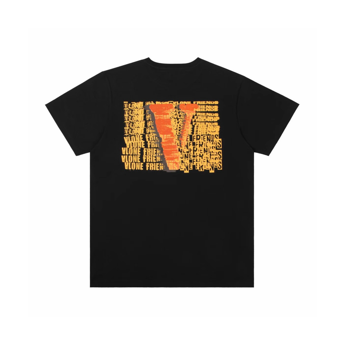VLONE Phantom Tee Black Orange Back