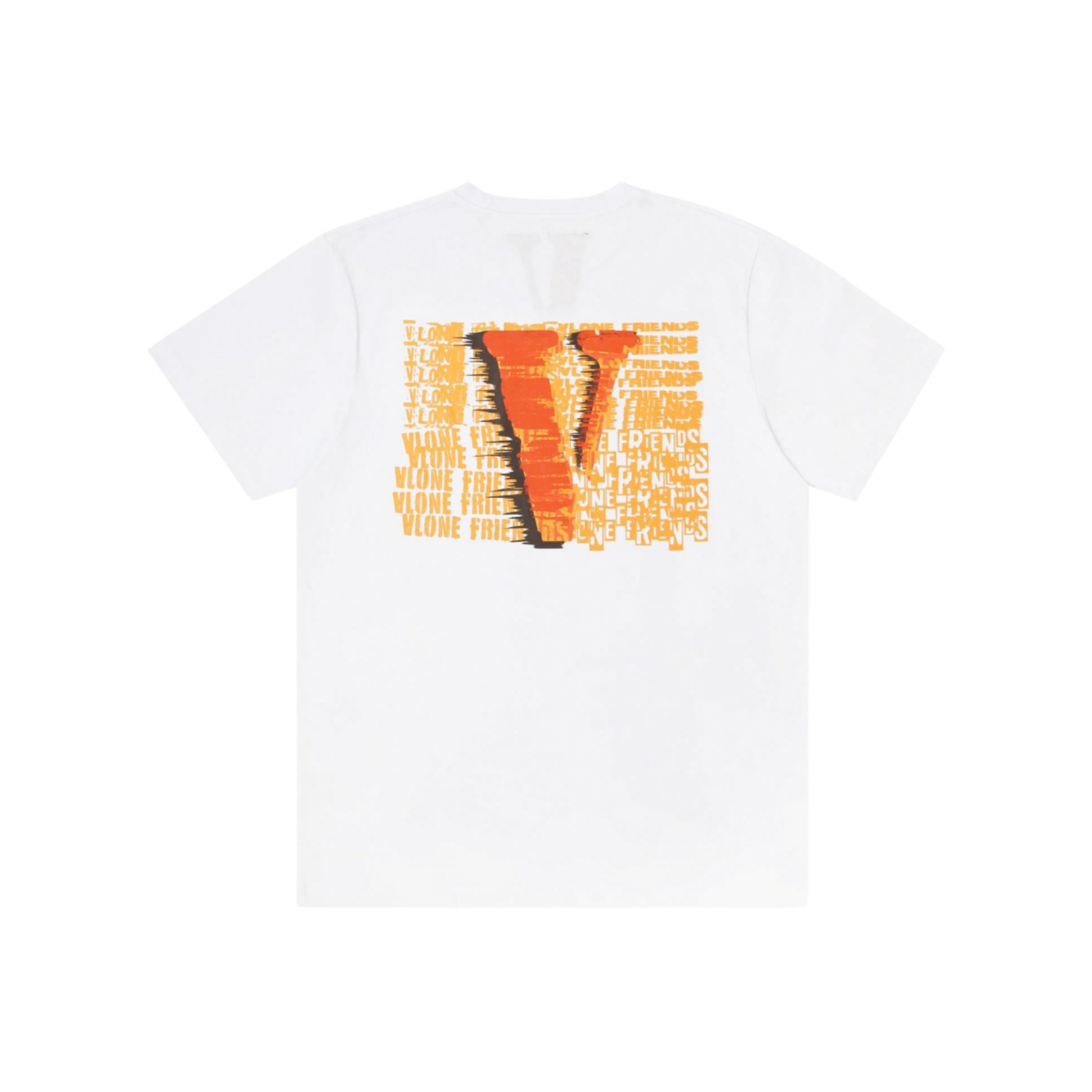 VLONE Phantom Tee White Orange Back