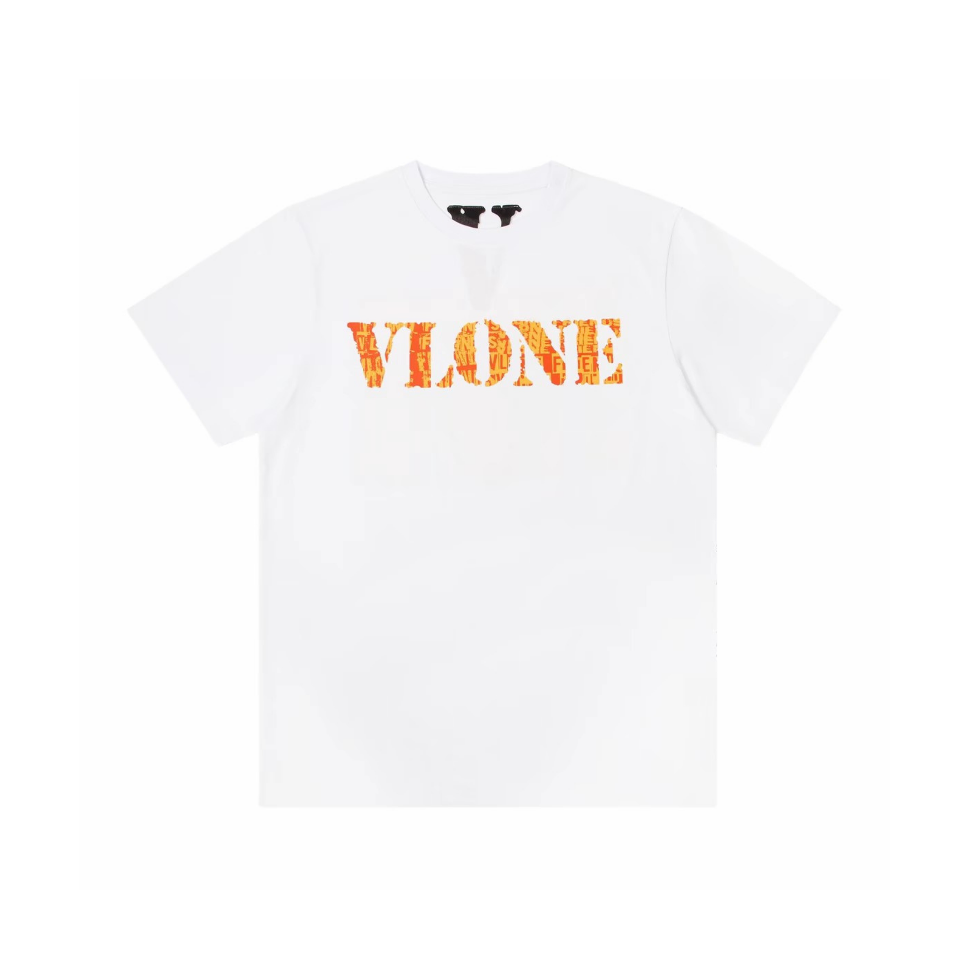 VLONE Phantom Tee White Orange Front