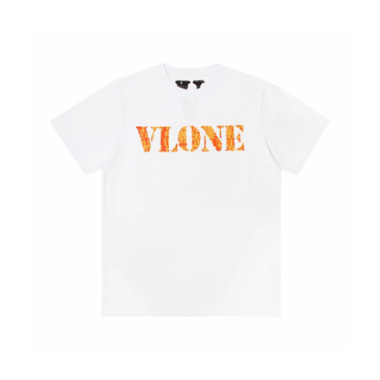 VLONE Phantom Tee White Orange Front