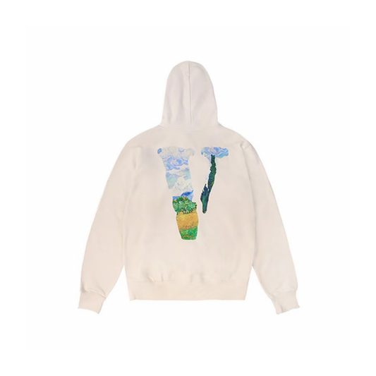 VLONE Staple Pastoral Hoodie Beige Back