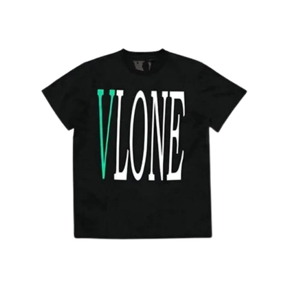 VLONE Staple Tee Black Green Front