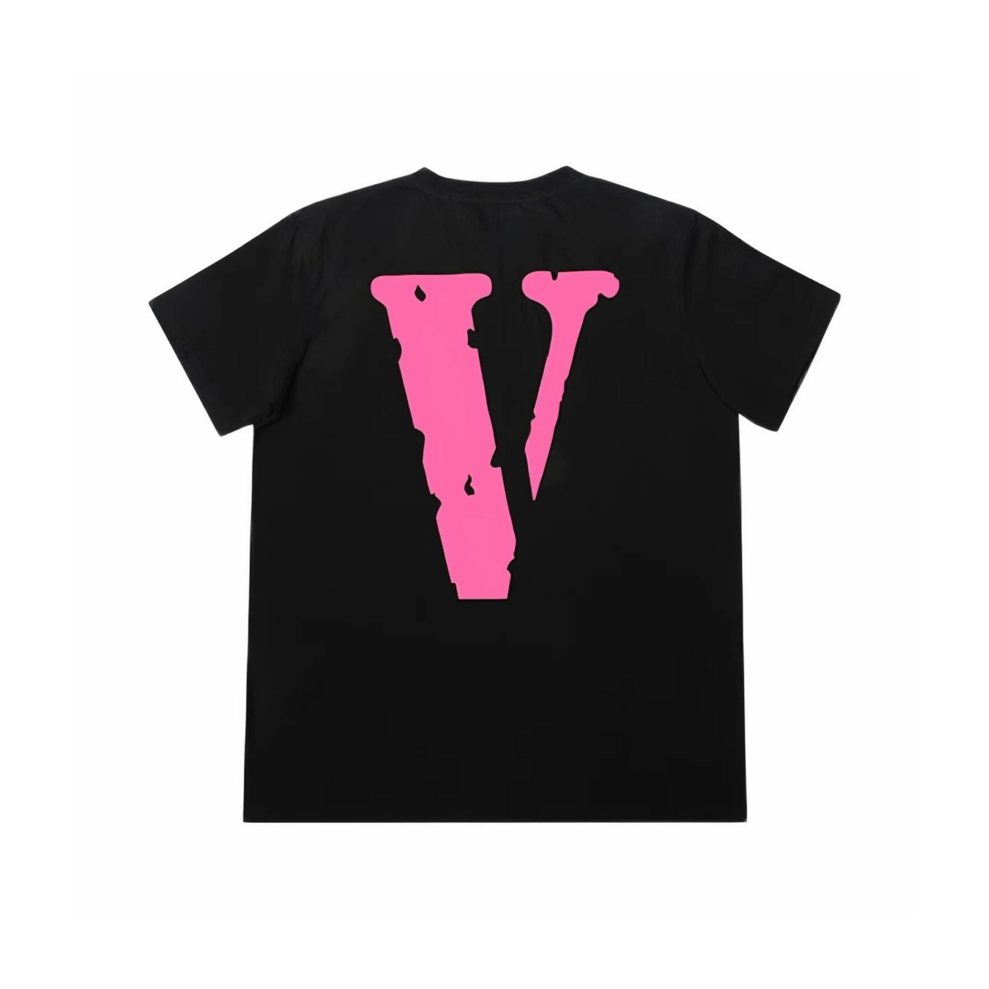 VLONE Staple Tee Black Pink Back