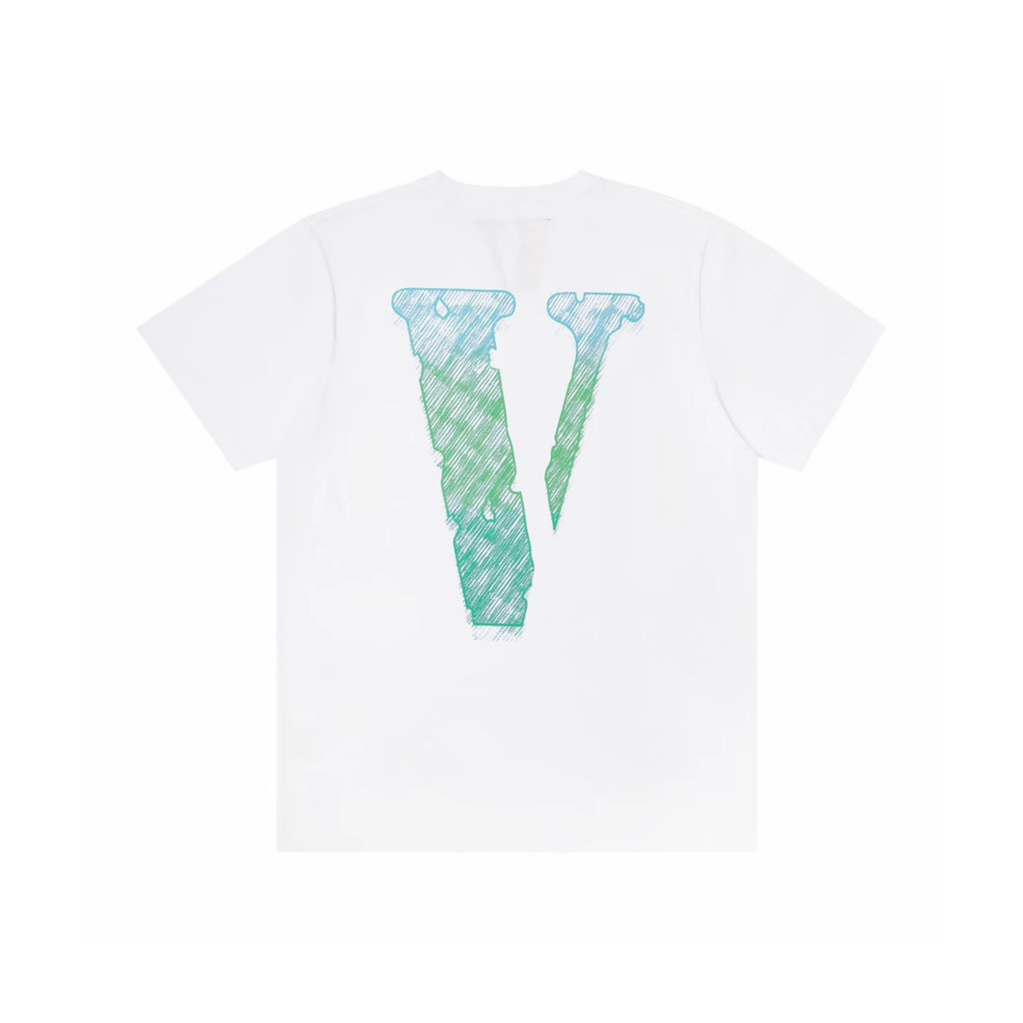 VLONE Staple Tee White Green SS25 Back