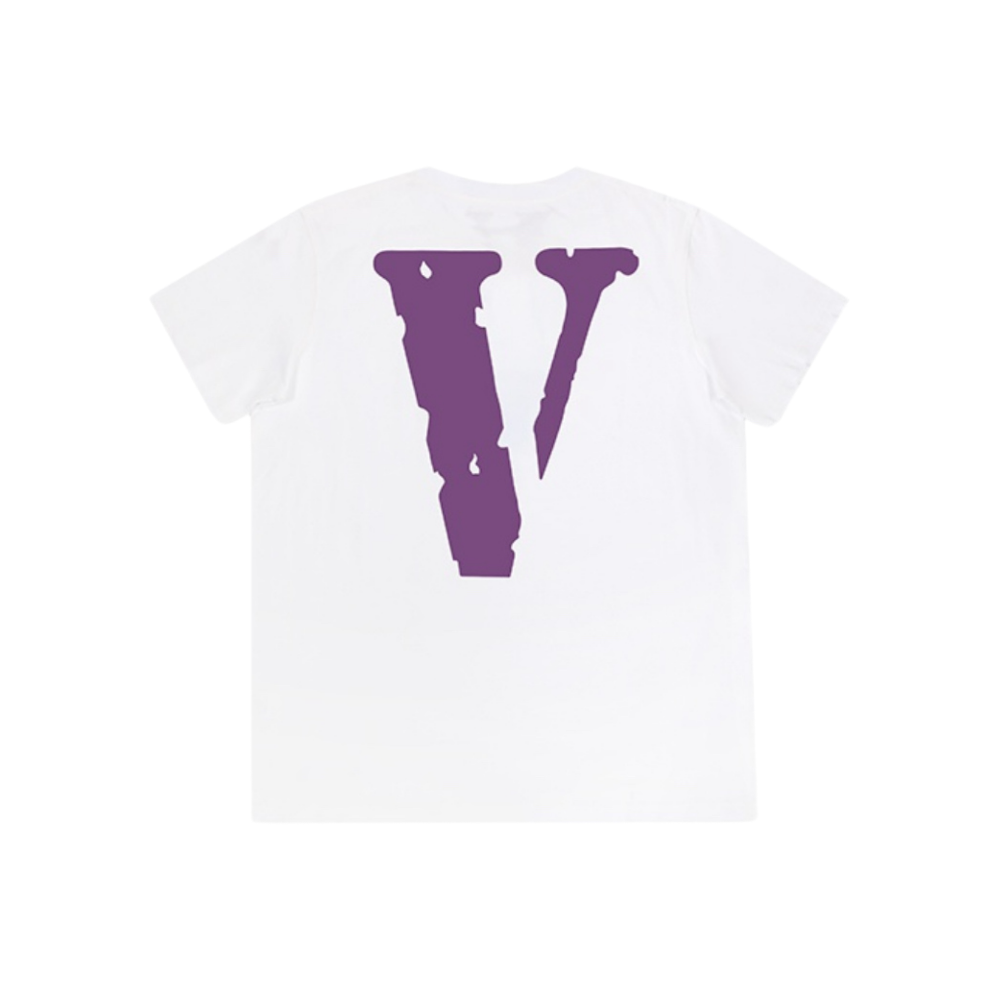 VLONE Staple Tee White Purple Back