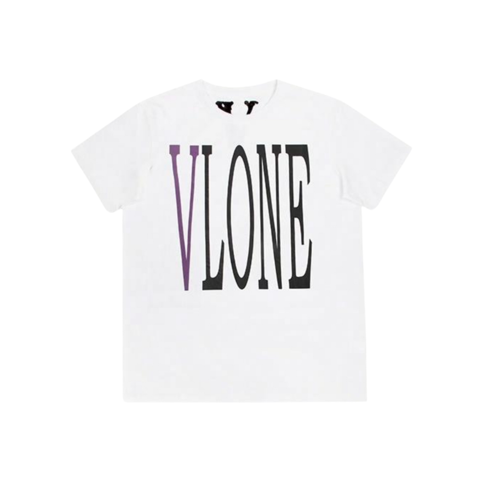 VLONE Staple Tee White Purple Front