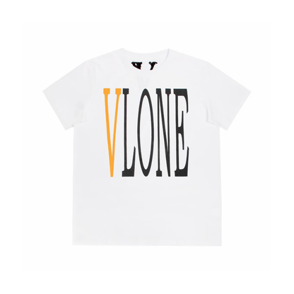 VLONE Staple Tee White Yellow Front